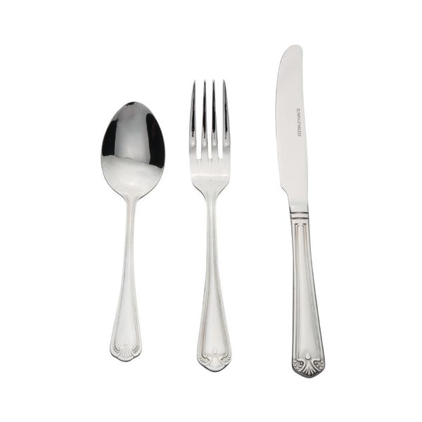Olympia Jesmond Cutlery Sample Set 18/0 Stainless Steel Kitchen Tea Spoons