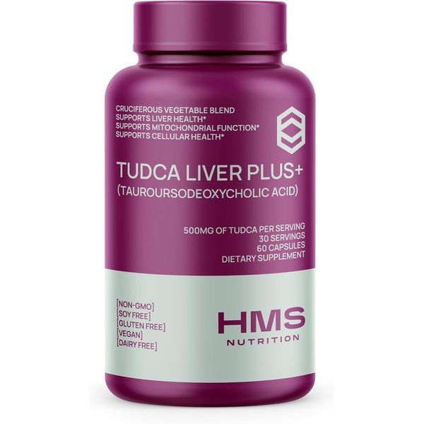 HMS Nutrition TUDCA Liver Plus Cruciferous Blend - 60 Capsules