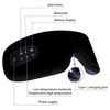 Smart Eye Massager Wireless, Heated, Built-in Bluetooth USB Rechargeable - Black