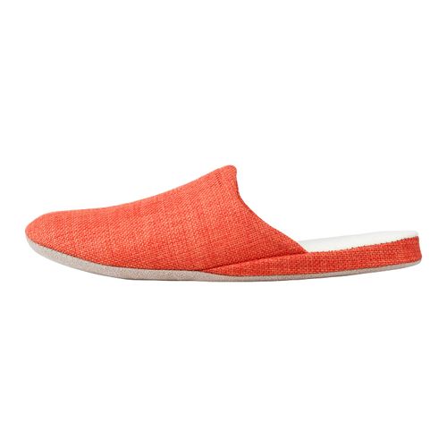 Livheart 82224-27 Glaze Scarlet Slippers, Size L, 9.8 - 10.6 inches (25 - 27 cm), Stylish, Washable