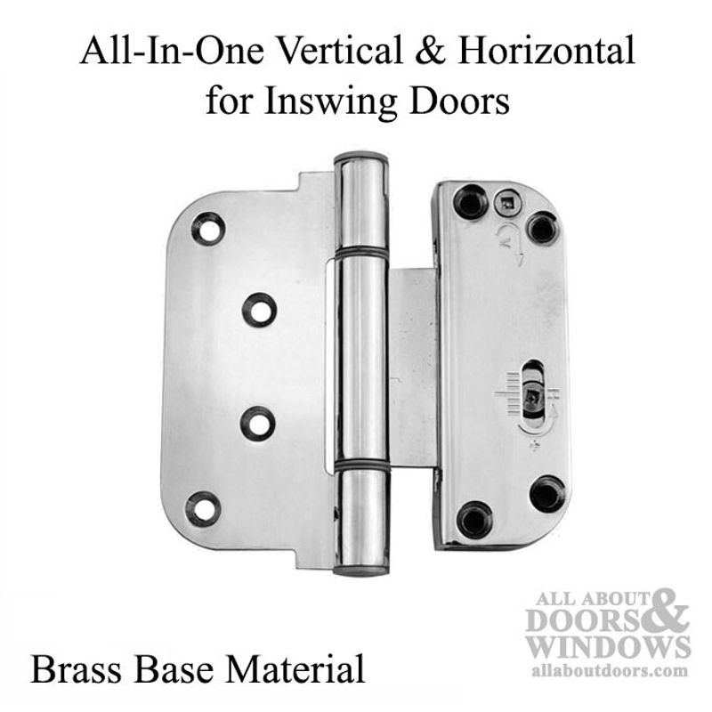 Adjustable Hinge Inswing Door 3-5/8x 4 All in one Satin Nickel - Online ...