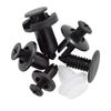 100 Car Retainer Auto Fasteners Push Trim Clips 6Size Pin Bumper Rivet +Tool Kit