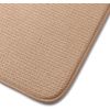 2 Pack Dish Drying Mat Microfibre Supfer Soft Extra Absorbent Non-Slip Kitchen Dish Drying Draining Mats for Kitchen Counter (Brown)