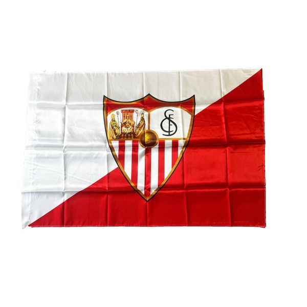 Sevilla CF badsev Flagge, rot/weiß, Einheitsgröße