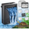 Turtle Tank Filter Aquarium Filter Power Adjustable 30-75 Gal. 290 GPH Large Int
