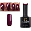 Bluesky Gel Polish Dark Cherry with Glitter BRILLIANT Nail UV LED Soak Off 10ml