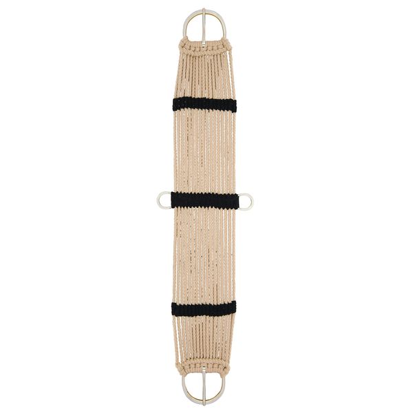 Weaver Leather Rayon 17 Strand Cinch, 32-Inch, Tan/Black