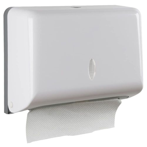 Athvcht Paper Towel Holder Wall Mount (10.6 x 8.1 x 4.1 inches (27 x 20.5 x 10.5 cm), Spout 8.1 inches (20.5 cm), Medium Format Hand Towel Dispenser, Paper Towel Case, Screw Fixing, Paper Towel