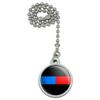 GRAPHICS & MORE Thin Blue Red Line Firefighter Police Emergency Response Ceiling Fan and Light Pull Chain