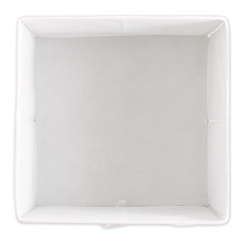 DII Non Woven Storage Collection Polyester Herringbone Bin, Small Set of 2, Mint, 2 Piece