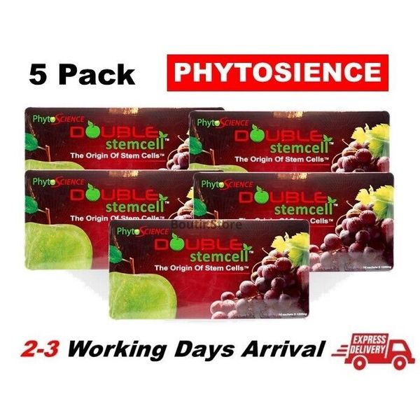 5x Phytoscience Double Stem Cell Instant Anti Aging stc Natural Acne Treatment