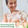 10 Pcs Dry Brushing Body Brush Soft Exfoliating Brushes with Massage Nodules Body Scrubber for Shower Bath Back Circulation Improvement Dead Skin Remove Beauty Exfoliator Shower Brush
