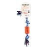 Mammoth 14-Inch TPR Squeaky Cloth Rope, Medium