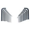 Blue Spot Tools 15307 B/SPOT Hex Key Set and Pouch (25-Piece)