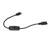 Usb C Extension Cable, Extension Cable, 30cm/11.8inch Button Control USB C Power On/Off Switch Extension Cable Usb-C Extension Cable for Type C Interface Devices, Mobile Phones, Tablet Computers