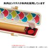 Shachihata THC-PS19-6 Seal Case, Poppy Pattern, Red