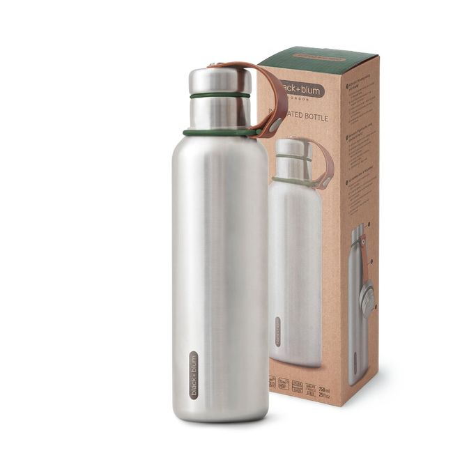 Black Blum 14005 Suito Water Bottle, Insulated Bottle, Large, Olive