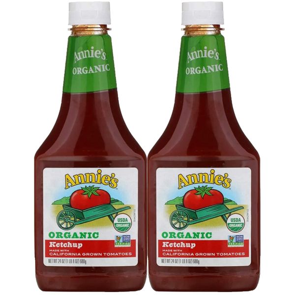 Annie's Homegrown Organic Ketchup - 24 oz - 2 pk