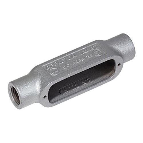 O-Z/Gedney C-150A-1 Form 85 Unilets Conduit Outlet Threaded Body, 1-1/2" Hub Size, (3) # 1/0 Maximum Wire Fill, Aluminum