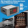 Replacement for Dixell XR06CX-4N1F1 Temperature Controllers, Ideal for 120V 5...