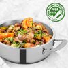 Nutrichef ACNCSSX45SPAN3 3.4-Quart Saute Pan With Lid