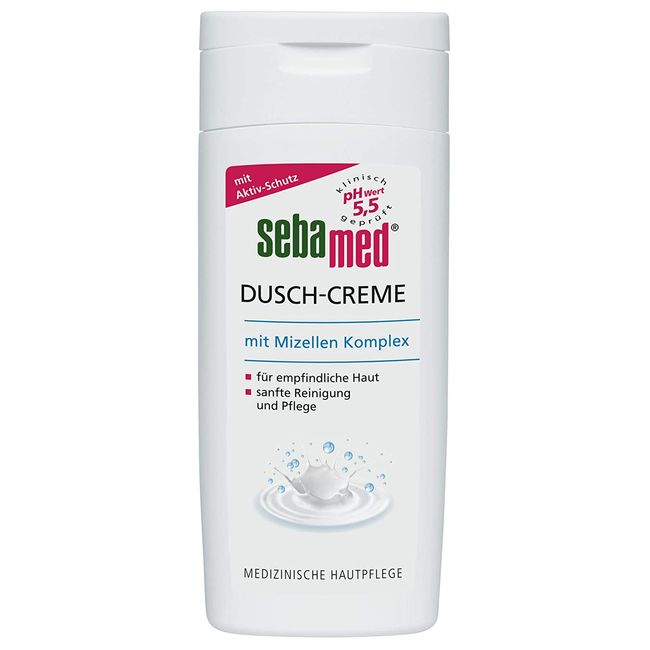 Sebamed Shower Cream with Micellar Complex 200 ml, helps retain moisture in the skin, protect it from drying out and keep it supple