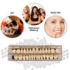 56 Pieces False Teeth, 2 Sets Whole Teeth Synthetic Polymer Denture Teeth, 23 Shade A3 Upper + Lower Dental Materials for Replacement, DIY, or Halloween