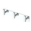 Gatco 1287 Elevate All Modern Décor Hook, Chrome, Triple