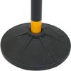 Plastic Chain Posts, Free Standing Chain Link Barrier, Yellow & Black Safety Bollards