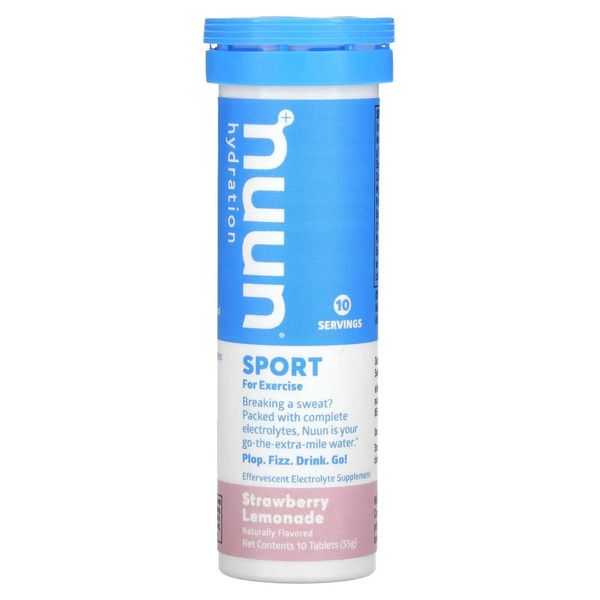 NUUN HYDRATION, DRINK TAB,ELCTRO,STRW-LMN 10 TAB