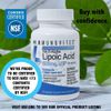 Stabilized R-Alpha Lipoic Acid (True), 60 Count, 600mg per Serving, (1 Bottle).