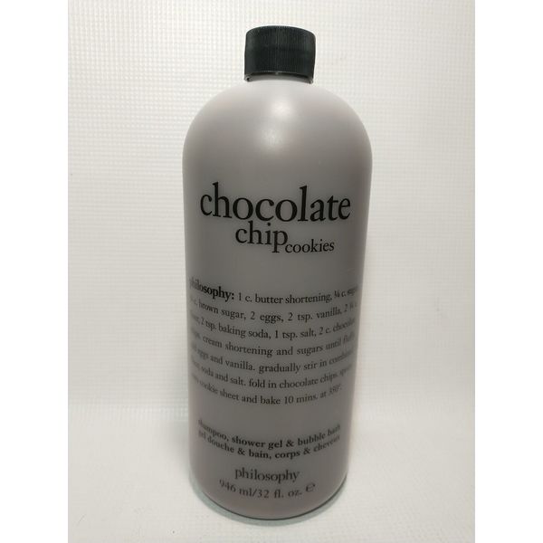 PHILOSOPHY CHOCOLATE CHIP COOKIES BUBBLE BATH SHAMPOO BODY WASH 32  s1