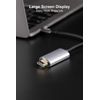 Inateck Type C to HDMI Cable 1.8m USB C Adapter 4K 60Hz Aluminium Split & Extend