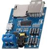 AYMBH MP3 Decoder Board with Lossless Audio, Onboard 2W Power Amplifier, TF Card & USB Support, Auto Playback, Compact MP3 Player Module for DIY Audio Projects
