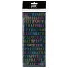 Navy Happy Birthday Tissue Paper