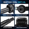 Ignition Coil Pack 2.4L Compatible with HS250h xB tC Camry Corolla Matrix RAV...