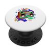 Retro Boombox PopSockets Adhesive PopGrip