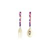 Melamine Spoon Fork Cutlery Set (Jinbee Pattern Spoon Fork Set of 1)