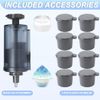 AOOAID SHAVE ICE ATTACHMENT FOR KITCHENAID MIXER, SNOW CONE MAKER - BLACK