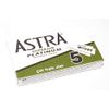 The Shave Factory Traditional Shaving Blade Set - 20 Gillette Astra Superior Platinum Double Edge Razor Blades & 5 Dorco Titan Double Edge Razor Blades - for Traditional Shaving Enthusiasts