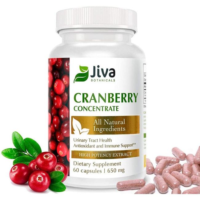US direct purchase Women Men Cranberry Pills (650mg) High Cranberry Extract Cranberry Capsules Every Natural Cranberry Chiba Botanical, Quantity, Detail Reference