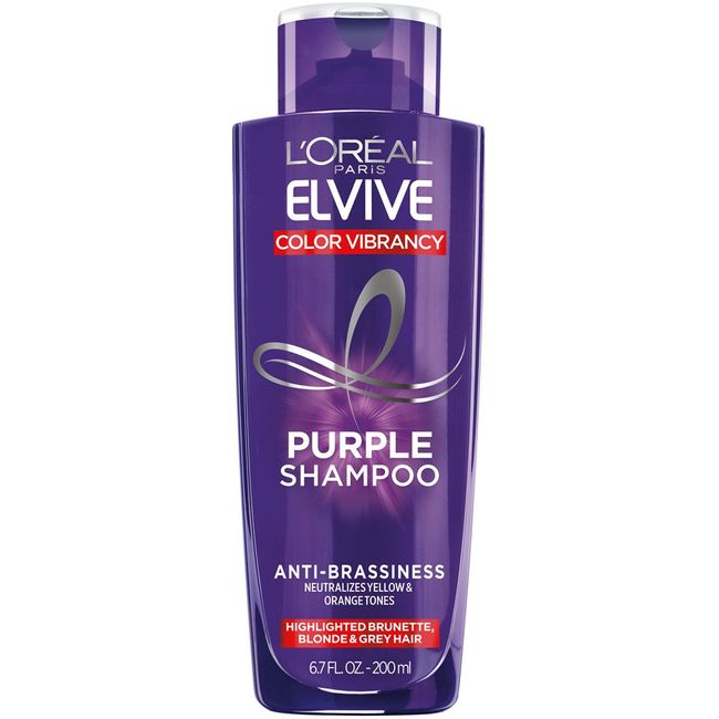 L'Oreal Paris Elvive Color Vibrancy Purple Shampoo 6.7 Fl Oz