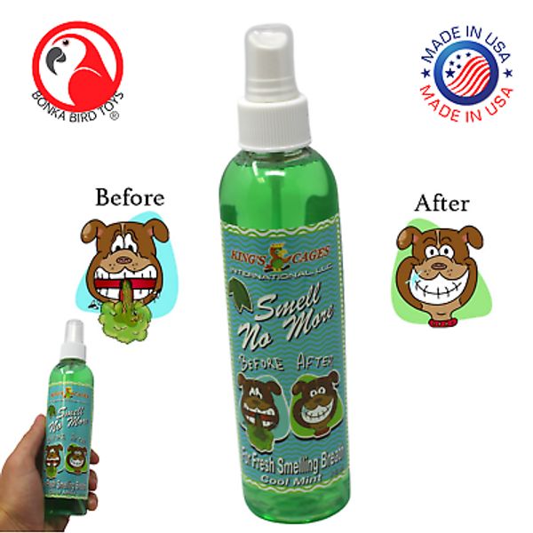 50018 Smell No More Breath Spray for Dogs 8oz Health Groom Dental Natural Pet