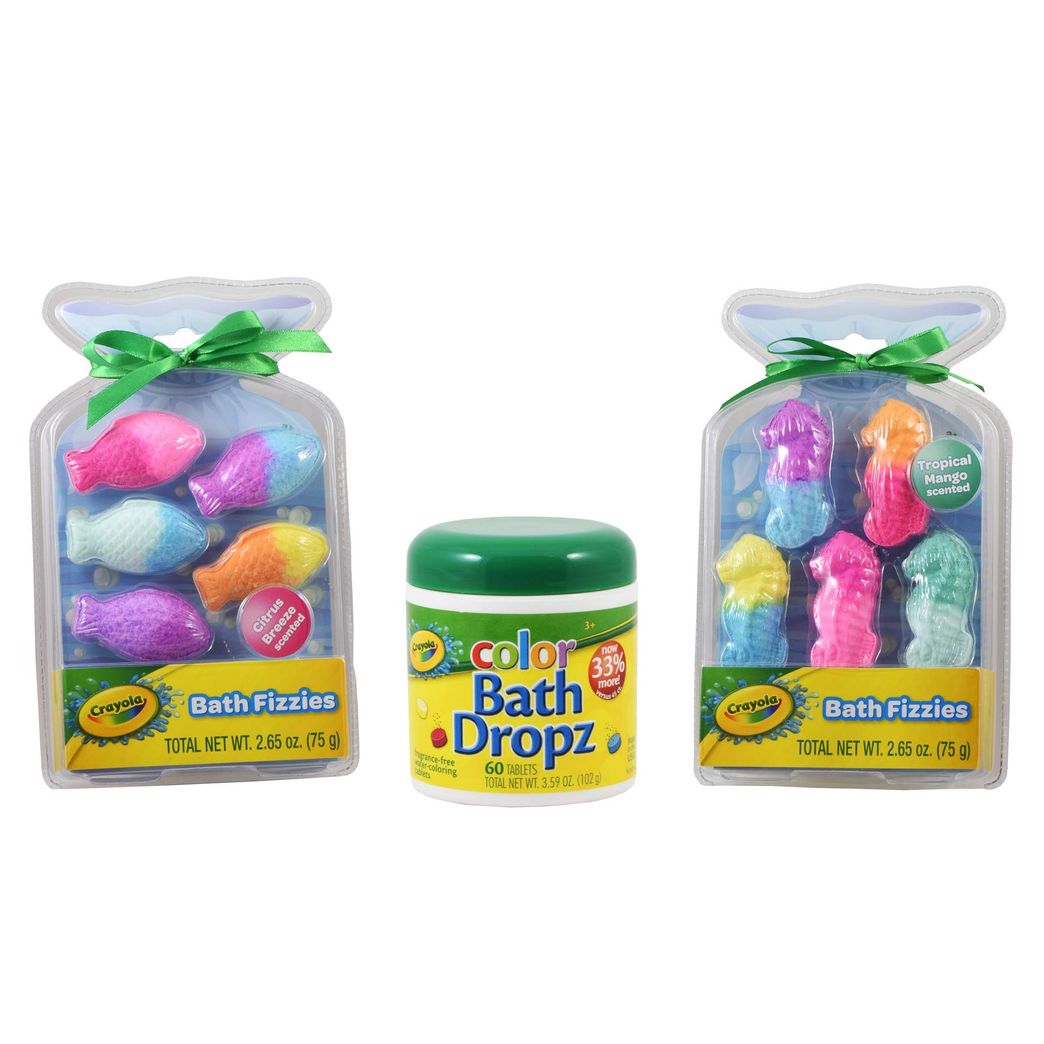 Crayola Color Bath Dropz 60 Tablets - Multicoloured for sale online