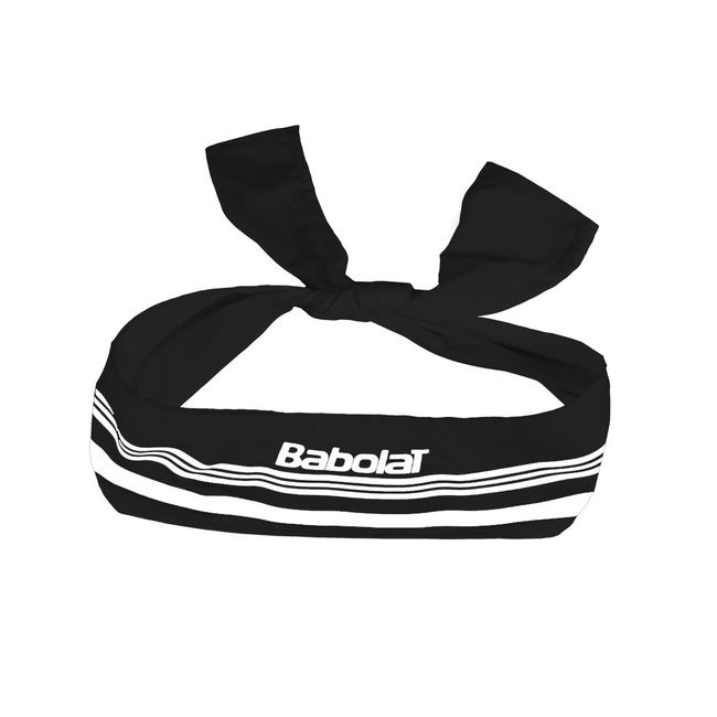 Babolat-Printed Logo Tennis Headband-(3324921159102)