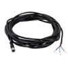 Sourcingmap M8 Female Straight 3 Pins Connector Aviation Socket Electrical Cable 5M