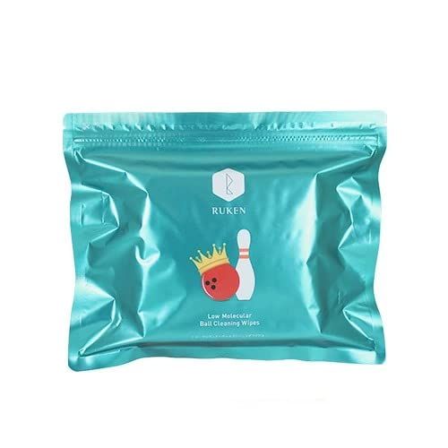 RUKEN Bowling Balls Low Molecule Cleaner Wipes 35 Count RUKEN