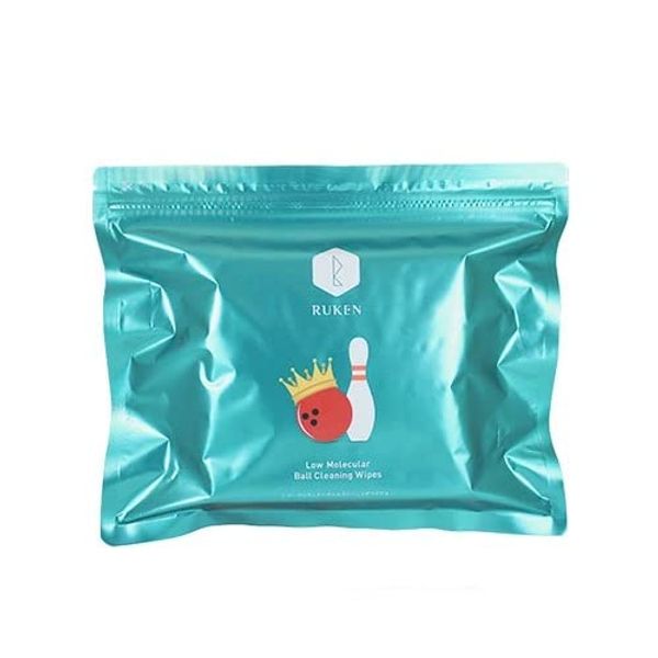 RUKEN Bowling Balls Low Molecule Cleaner Wipes 35 Count RUKEN