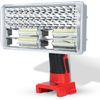 40W 4200LM LED Work Light for Milwaukee 18V Lithium-ion Battery Flashlight Torch