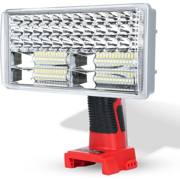 40W 4200LM LED Work Light for Milwaukee 18V Lithium-ion Battery Flashlight Torch